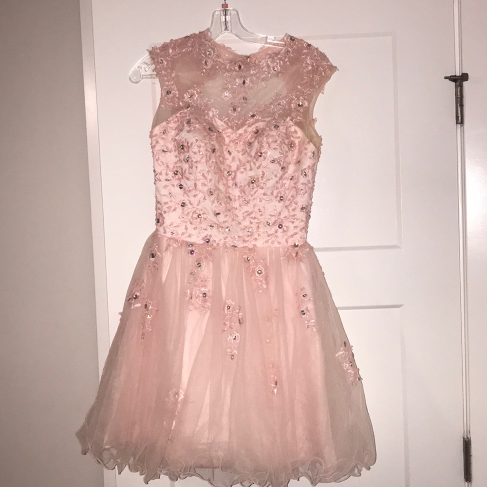 Pink homecoming dress✨